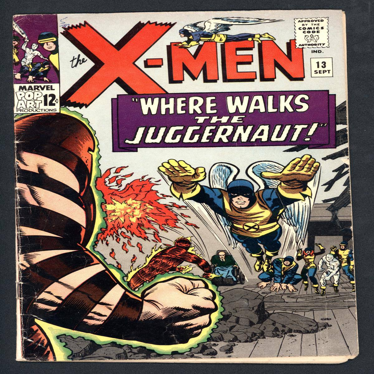 Uncanny X-Men (1963 1st Series Marvel) 13 Raw