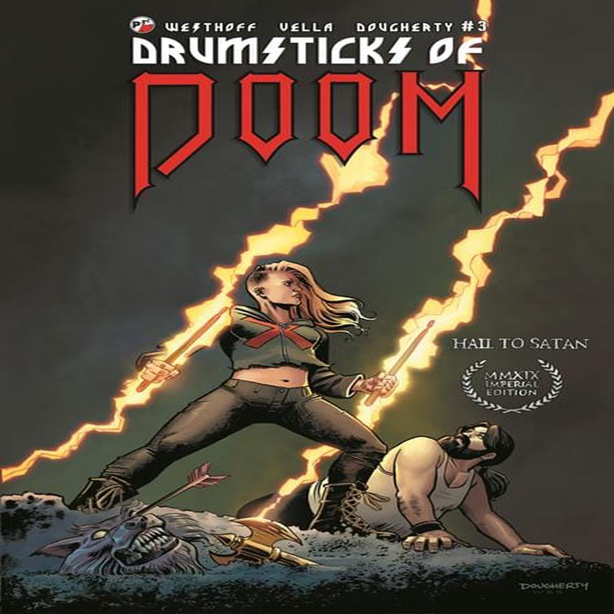 DRUMSTICKS OF DOOM 3 (OF 4) CVR A DAN DOUGHERTY