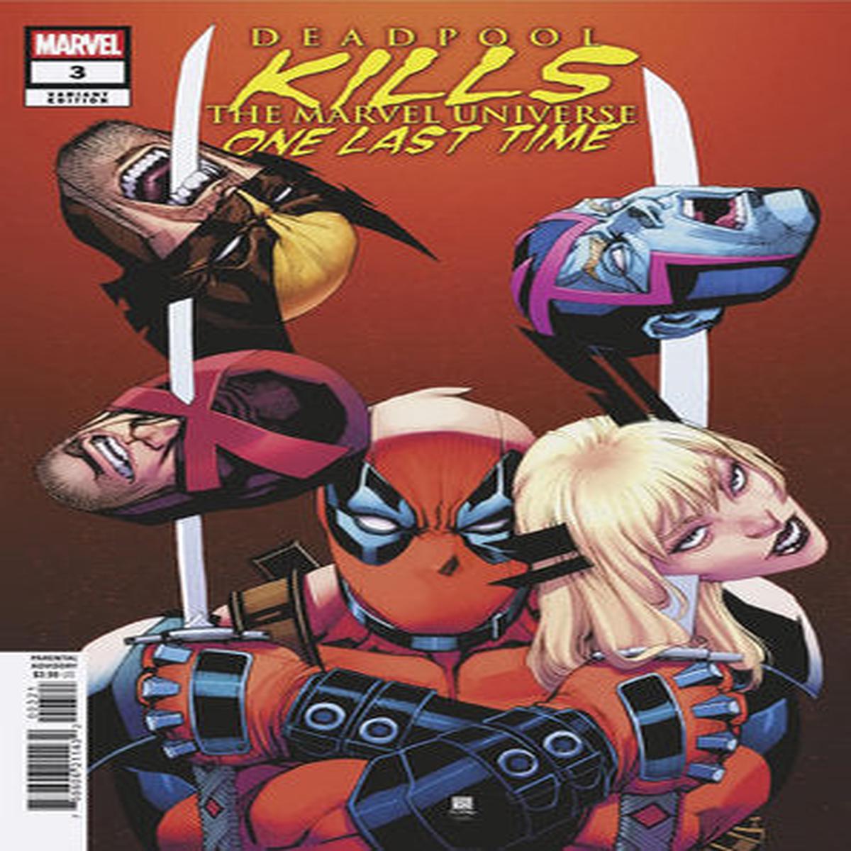 DEADPOOL KILLS THE MARVEL UNIVERSE ONE LAST TIME #3 BERNARD CHANG VARIANT -- [Expected In Stock Date : 06-11-25 ]