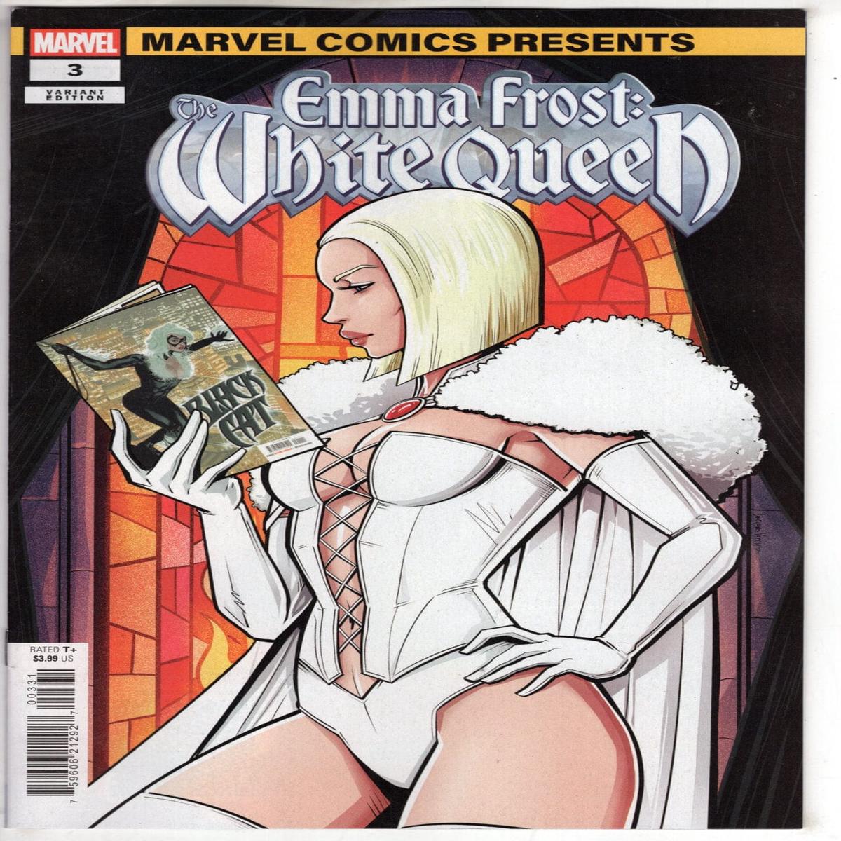 EMMA FROST: THE WHITE QUEEN #3 LUCIANO VECCHIO MARVEL COMICS PRESENTS VARIANT