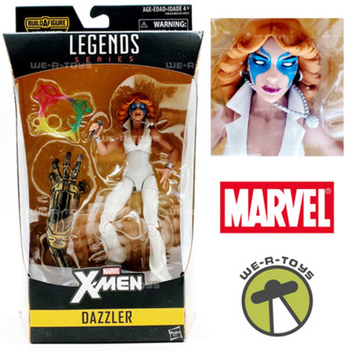 Marvel Legends Series X-Men Dazzler 6" Action Figure 2016 Hasbro C0634