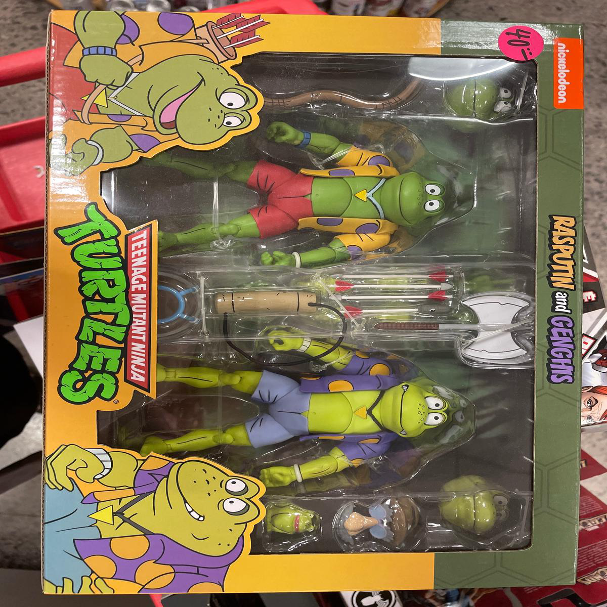 TMNT Rasputin 038 Genghis Nickelodeon Action Figures