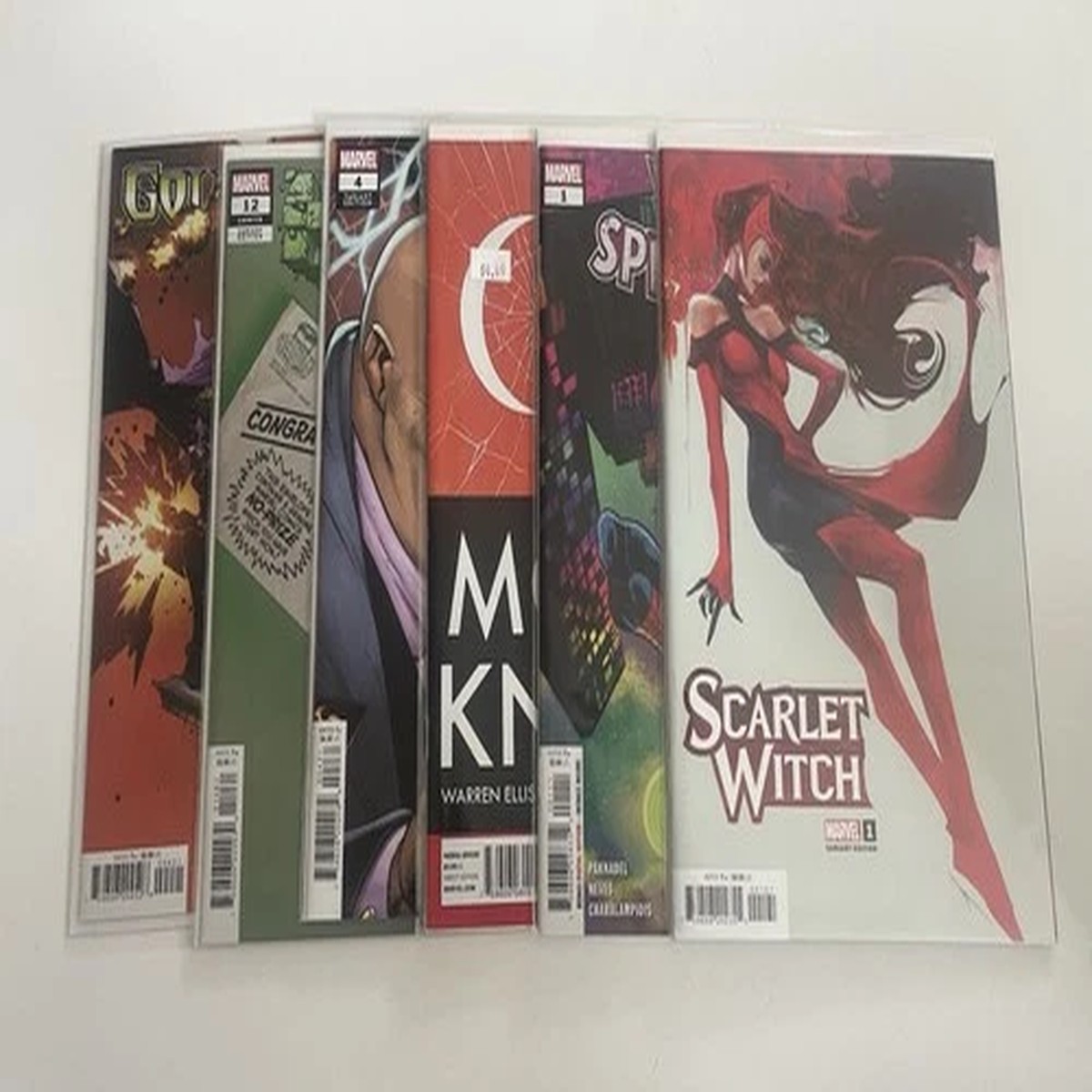 Marvel Comics Mixed Character Lot - Total of 6 Issues, Variant Covers NM