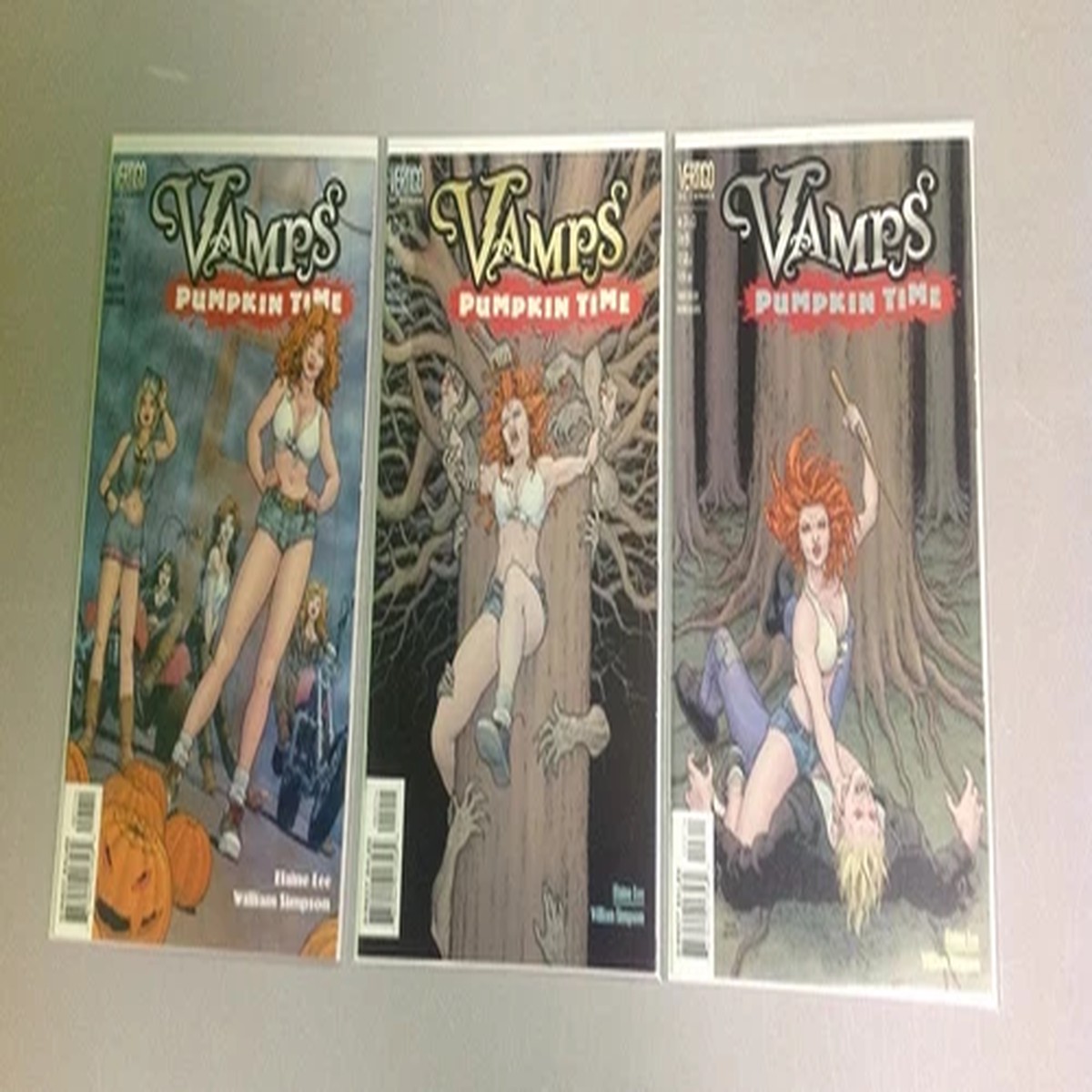 VAMPS PUMPKIN TIME #1-3 DC VERTIGO COMPLETE SET