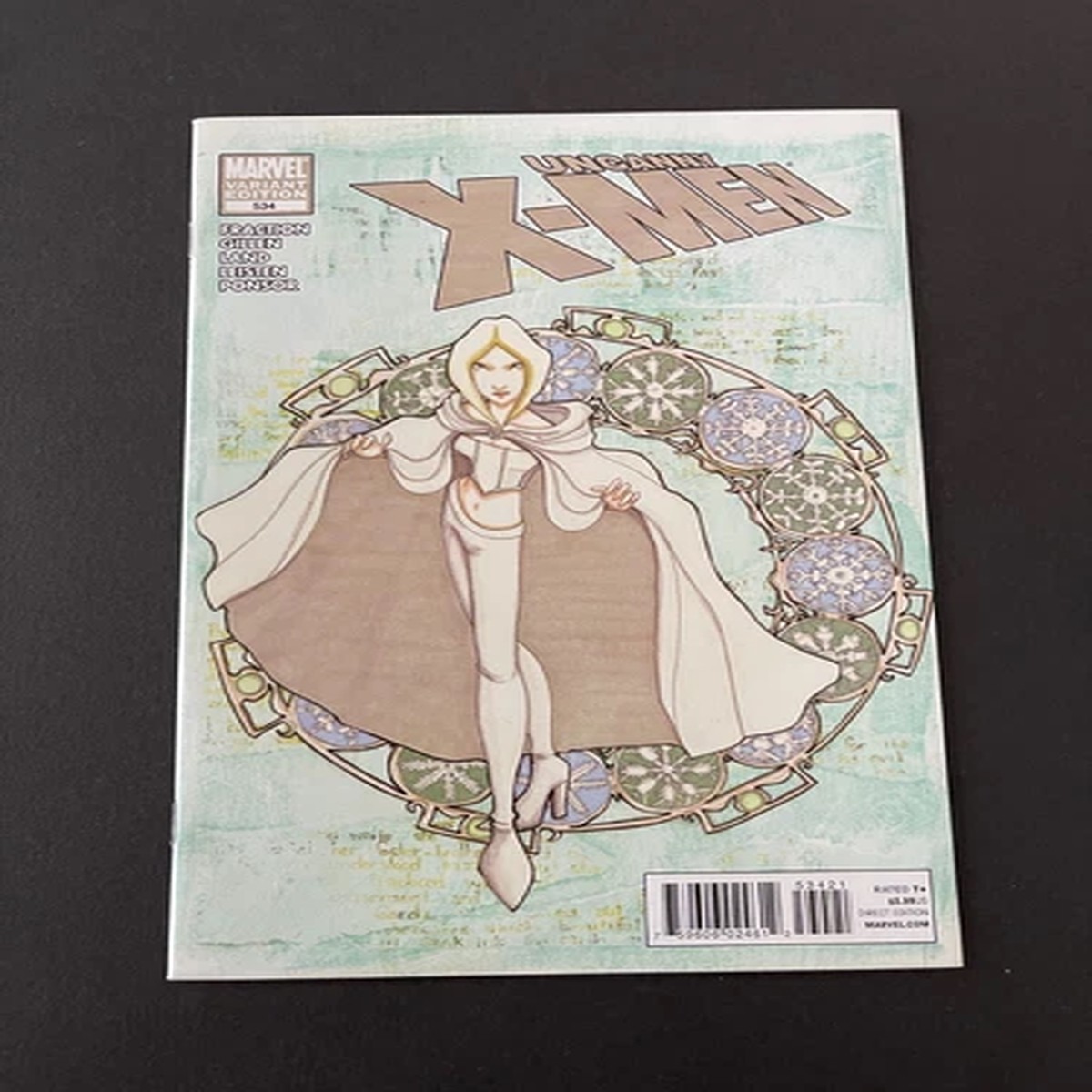 X-Men #534 - Limited 1 for 20 Variant Cover by JANET LEE (Marvel, 2011) NM
