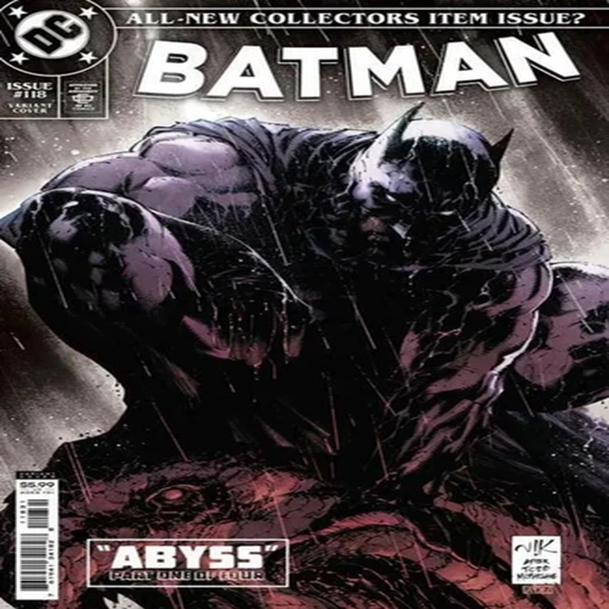 (2021) BATMAN #118 1:100 BOGDANOVIC Silver Foil Variant McFarlane Homage Cover