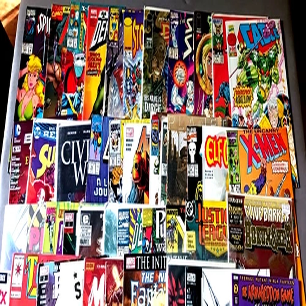 (60) Assorted Comic Book Lot!!! Avengers/X-Men/Punisher/Batman And Many More!!!