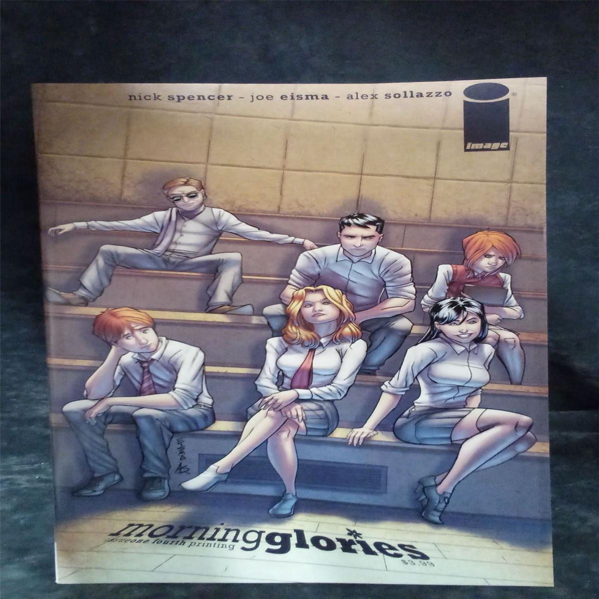 Morning Glories 1 Fourth Print Cover 2010 Image Comics Comic Book