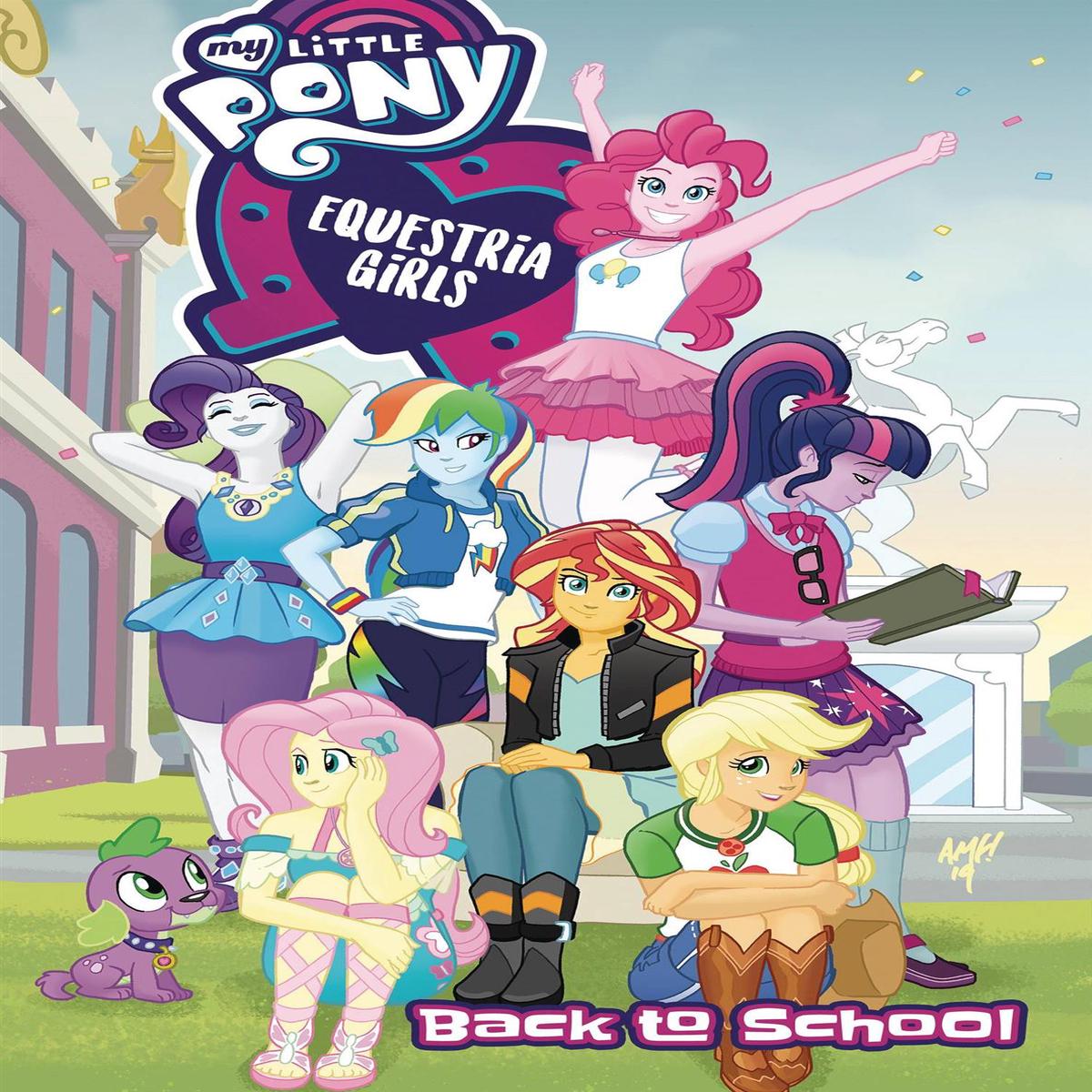My Little Pony Back to School Tp Idw Prh Softcover
