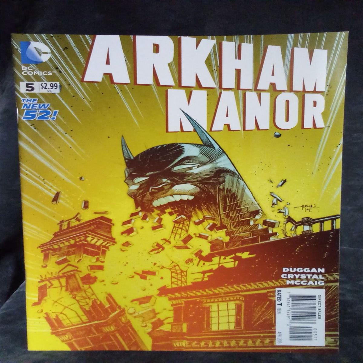 Arkham Manor #5 2015 DC Comics Comic Book