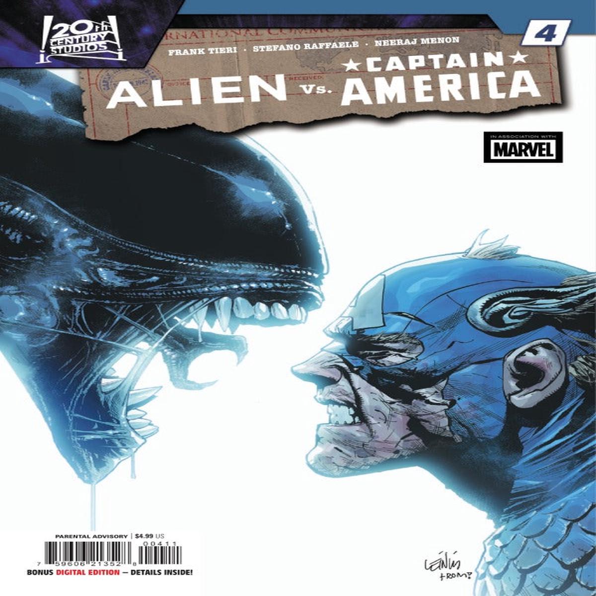 Alien vs. Captain America  4
